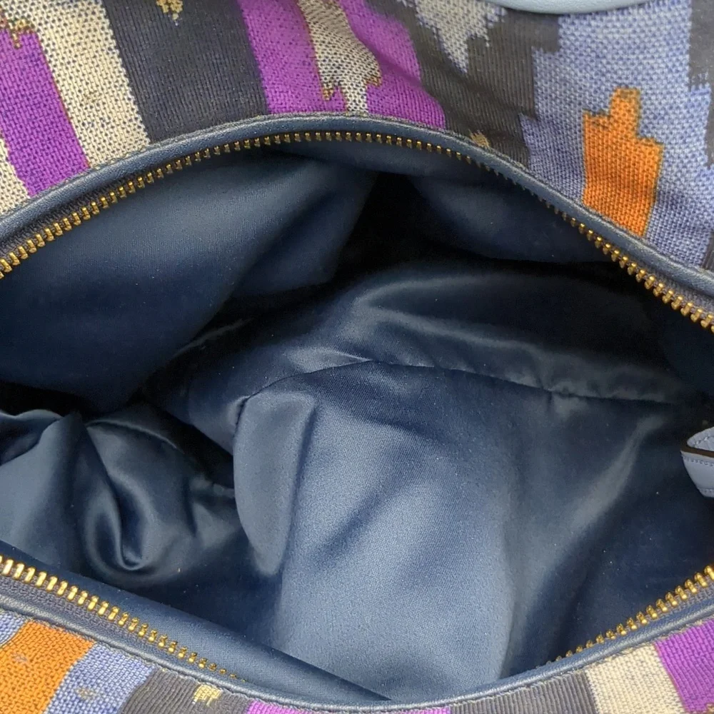 Coach Madison Phoebe Ikat canvas bag